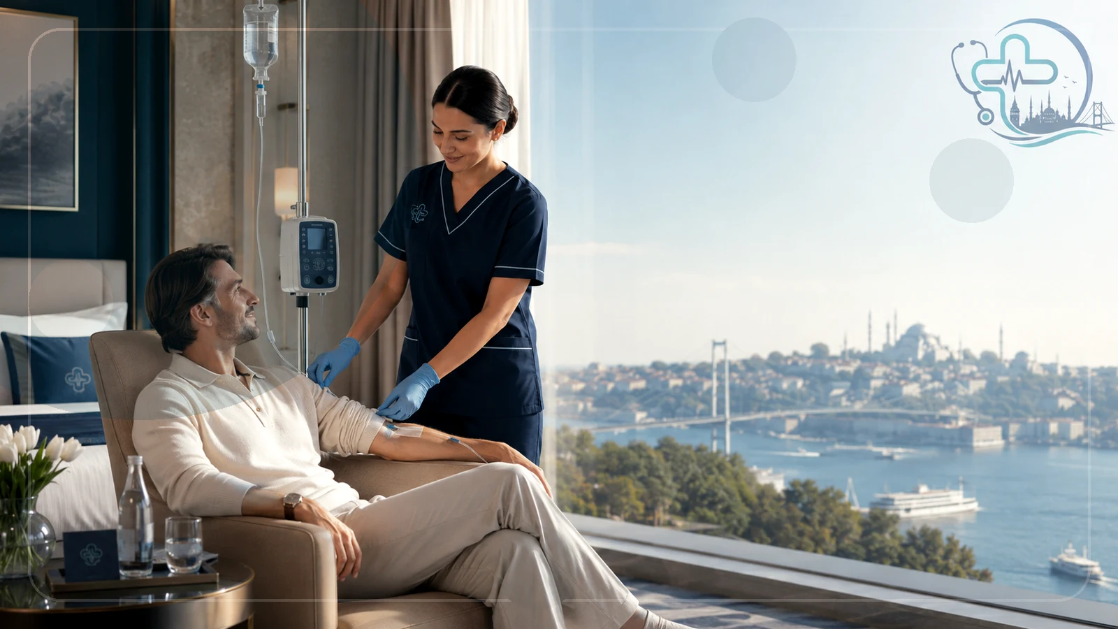 Hotel Doctor & Medical Support Near İstanbul Marriott Hotel Asia, Istanbul
