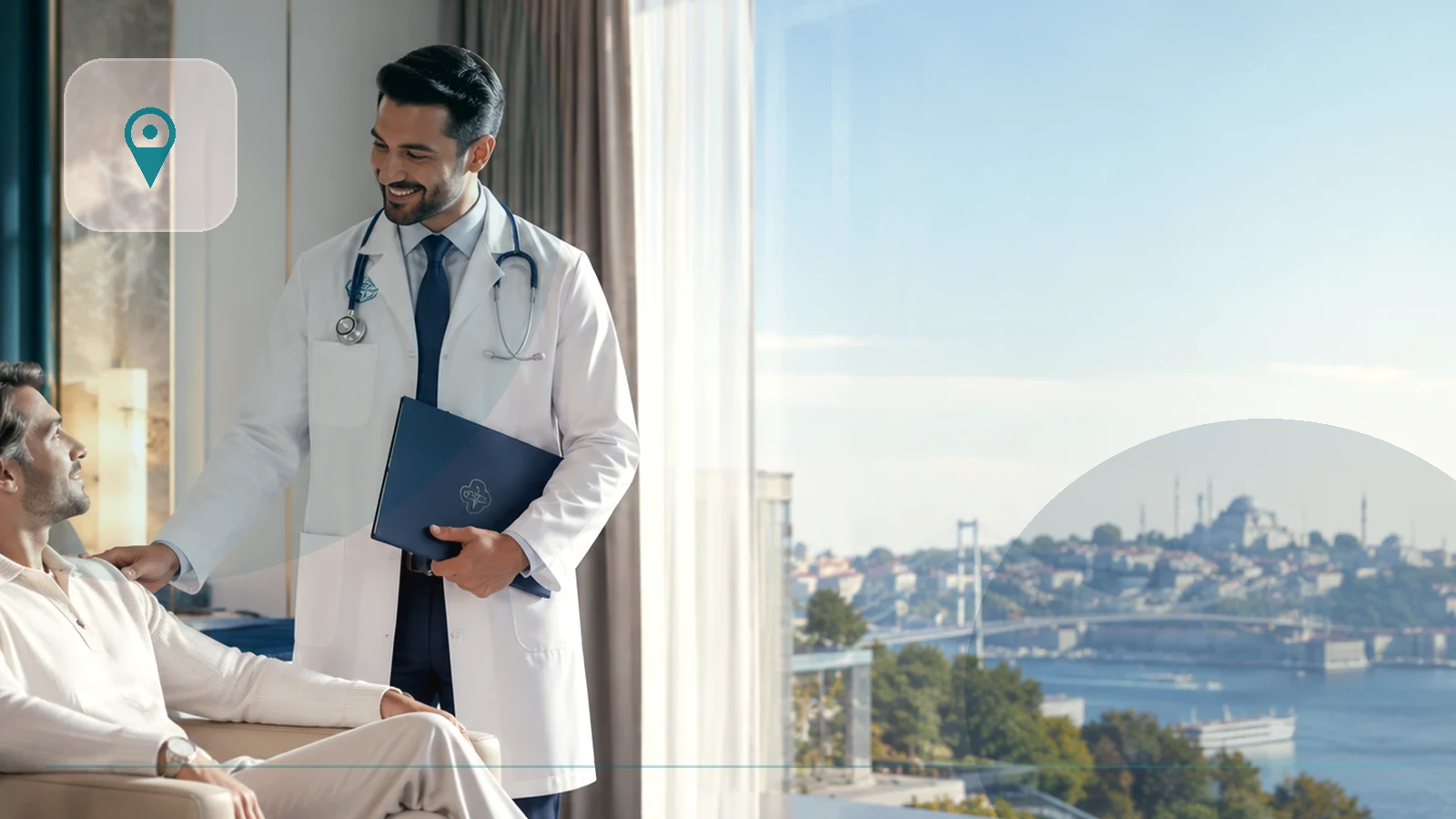 Hotel Doctor, Nurse Visit, IV Serum and Ambulance in Fatih, Istanbul
