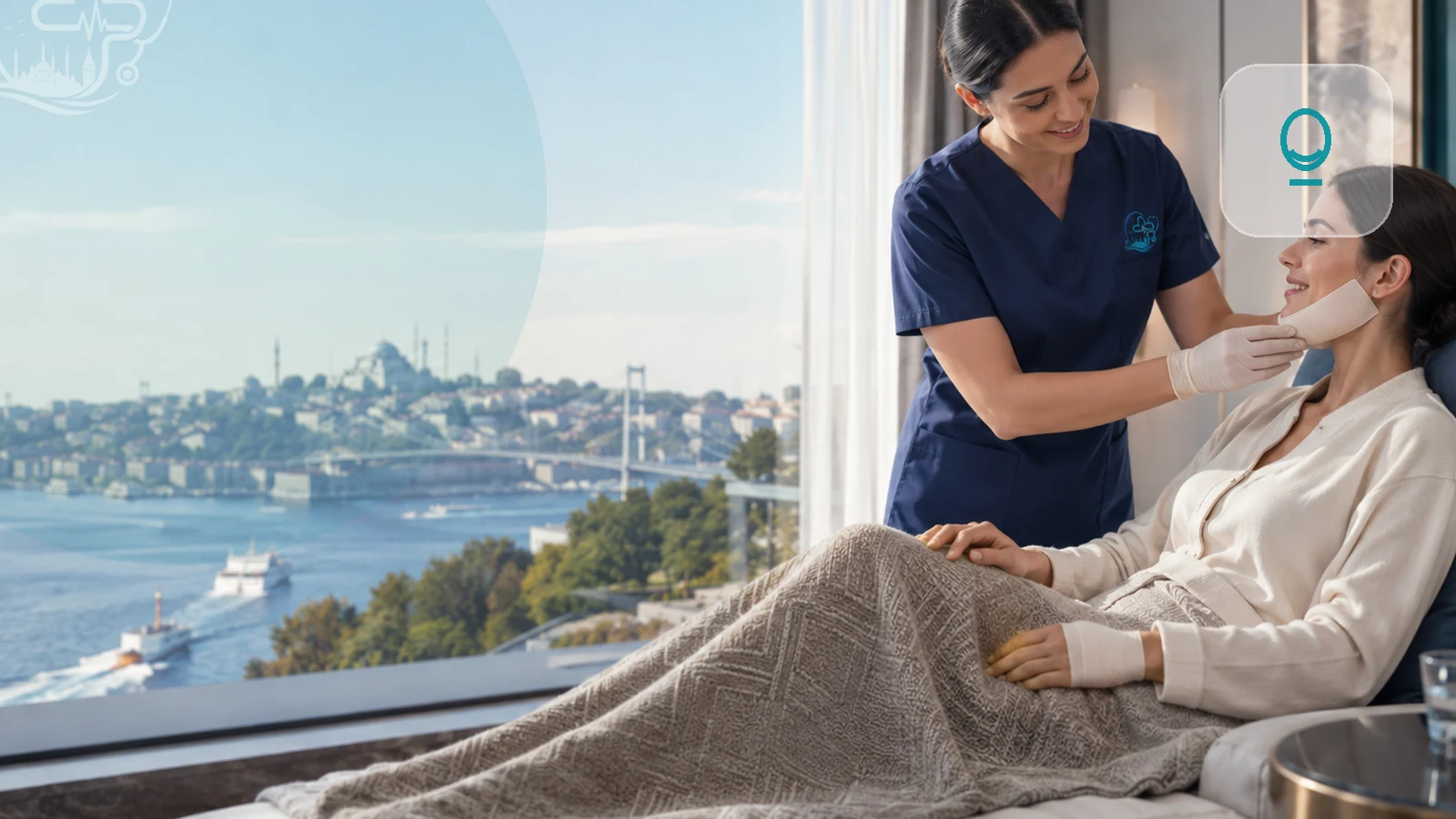 Genioplasty / Chin Surgery Aftercare at a Hotel in Istanbul: Recovery Guide