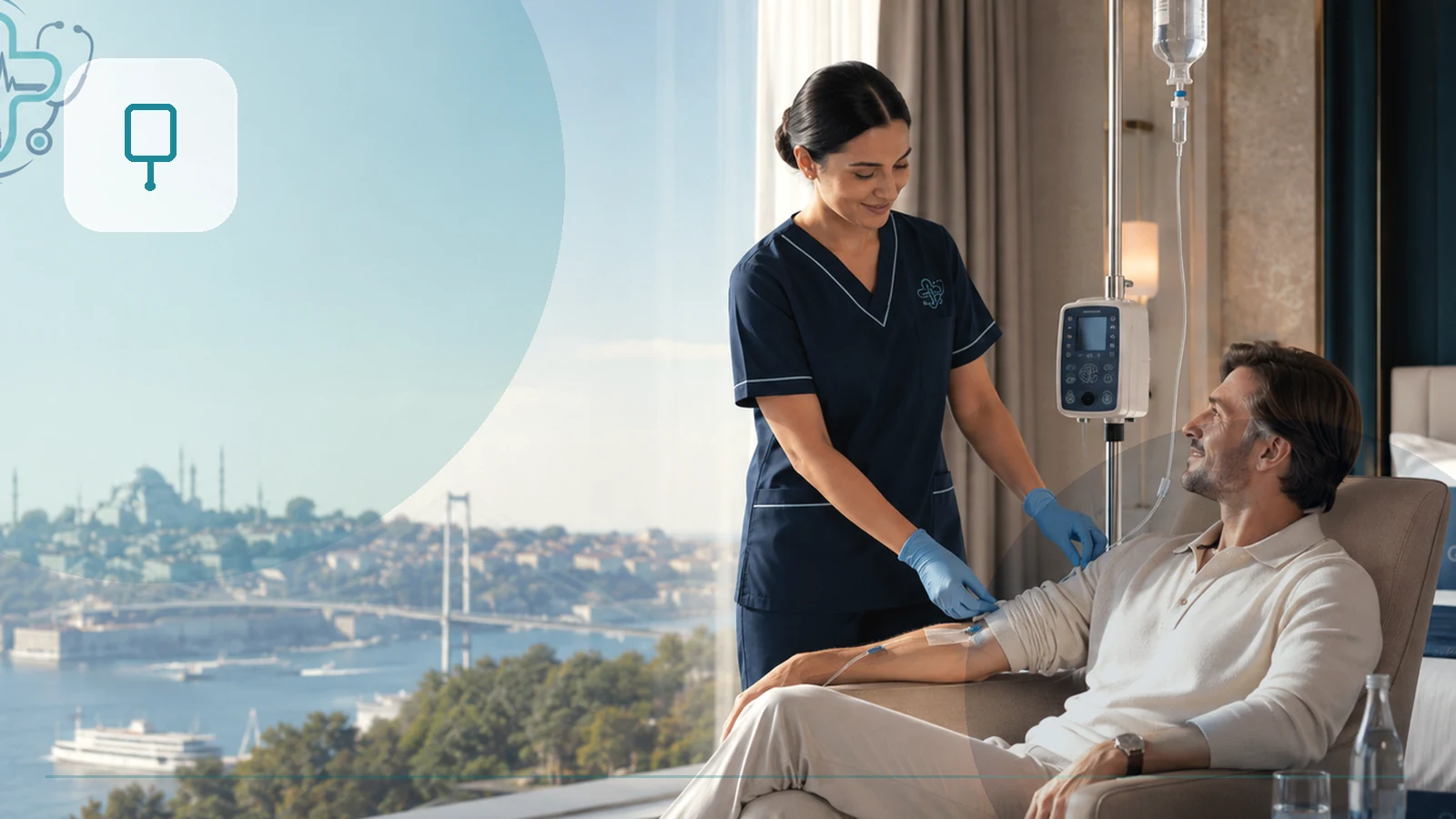 IV Hydration at a Hotel in Istanbul: Medical Safety First