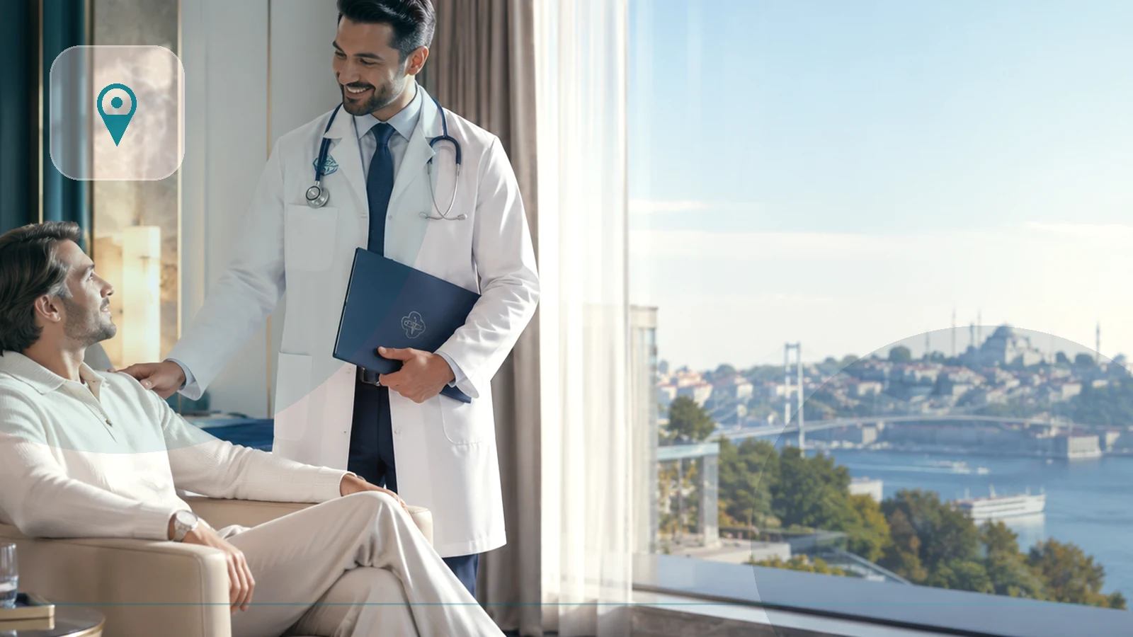 Hotel Doctor, Nurse Visit, IV Serum and Ambulance in Kağıthane, Istanbul