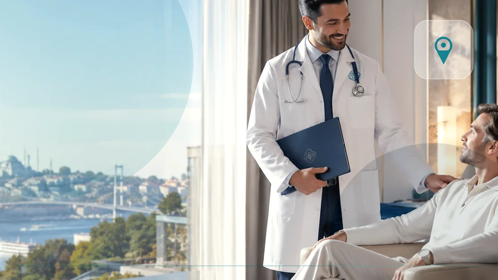 Hotel Doctor, Nurse Visit, IV Serum and Ambulance in Maltepe, Istanbul