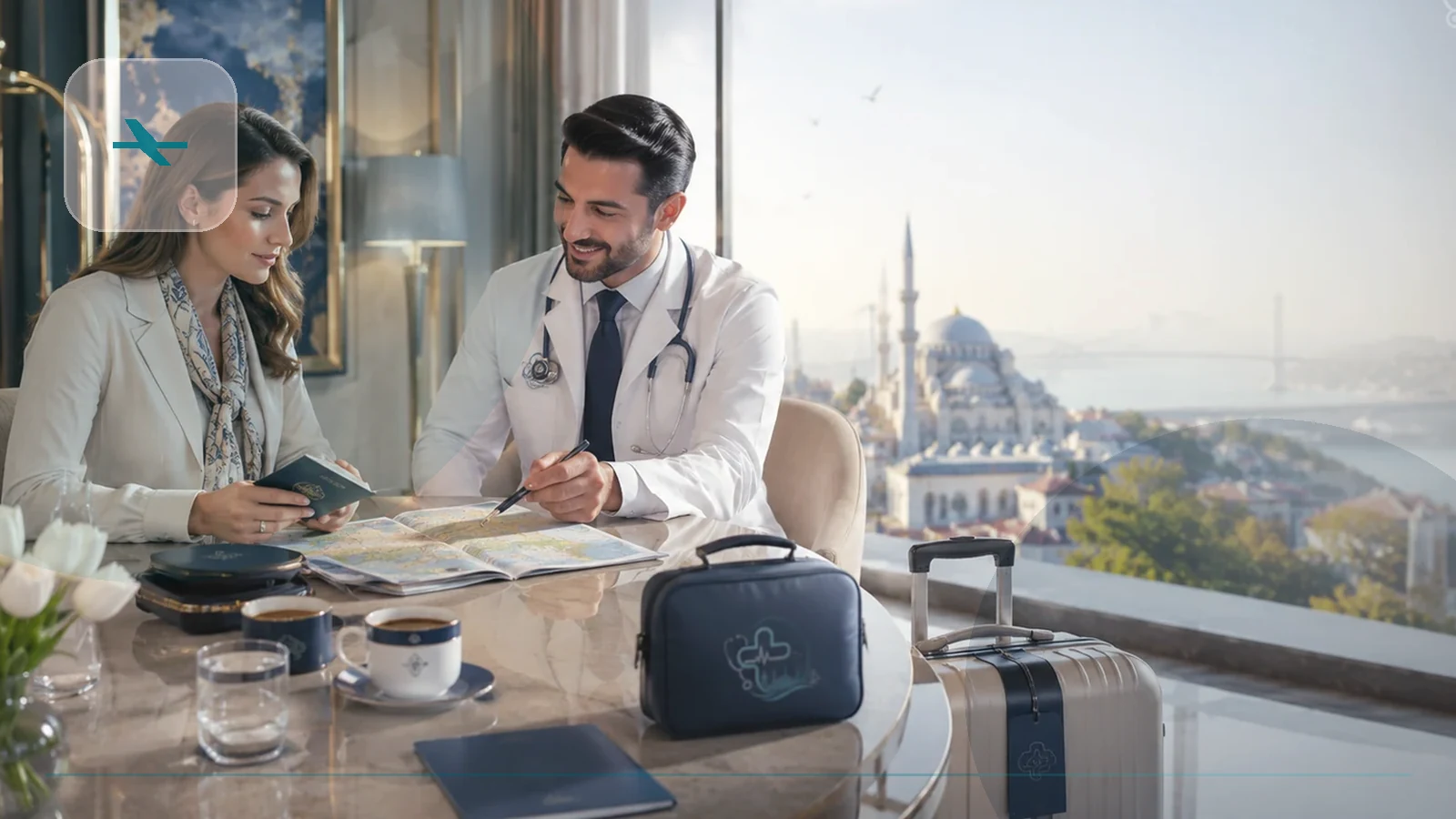 Medical Escort from Istanbul: A Guide for Patients Travelling by Air