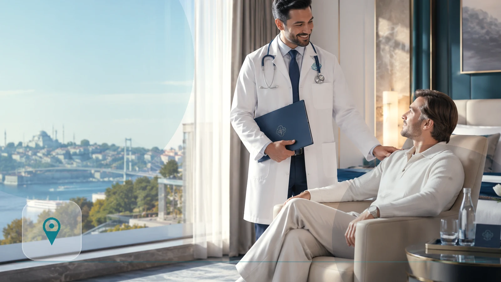 Hotel Doctor, Nurse Visit, IV Serum and Ambulance in Pendik, Istanbul