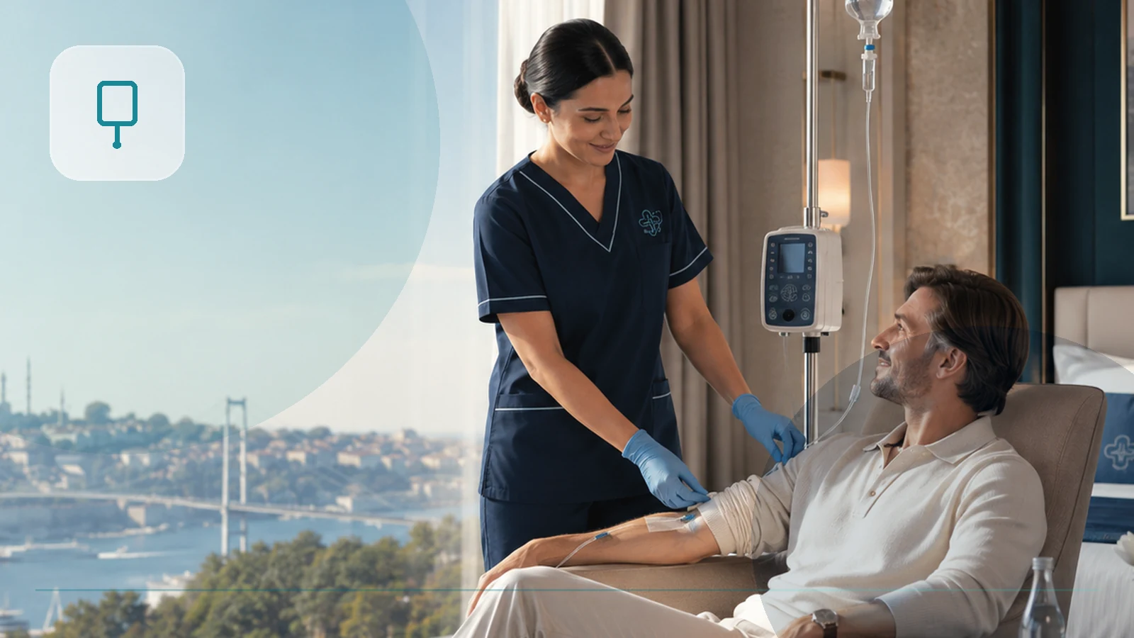 Vomiting and Diarrhea at a Hotel in Istanbul: Doctor, Dehydration and IV Assessment
