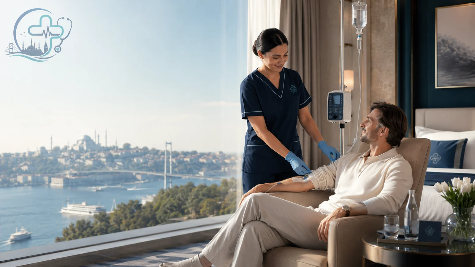 Hotel Blood Tests Before a Flight: Laboratory Sampling in Istanbul
